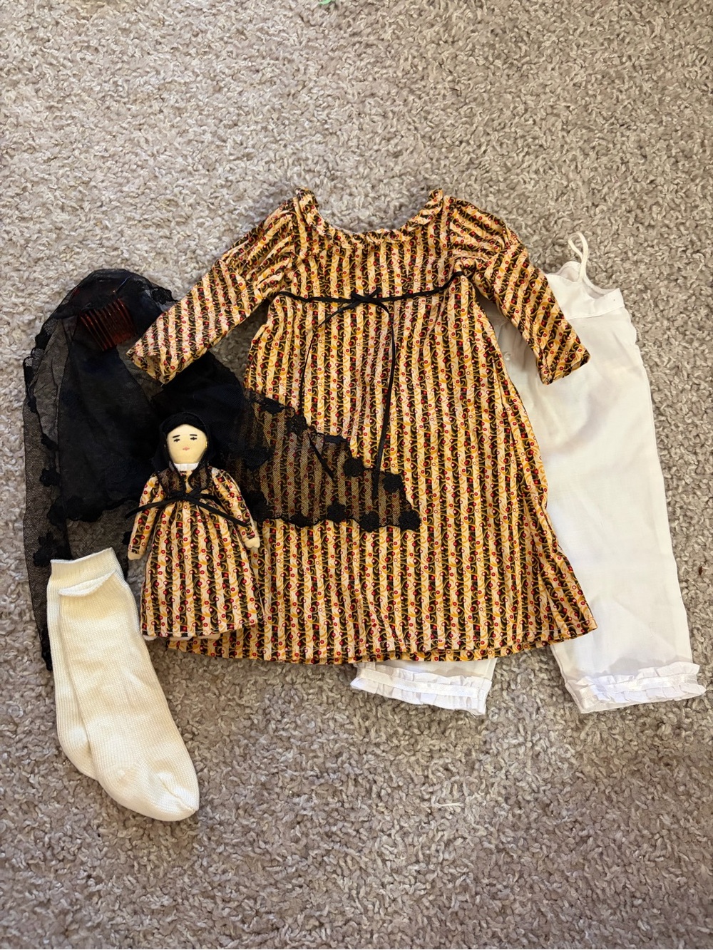 American Girl Josefina Christmas Outfit and Doll